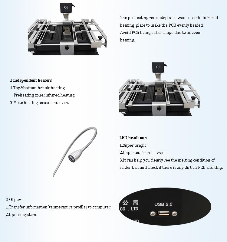 ホットエアーリフローステーション